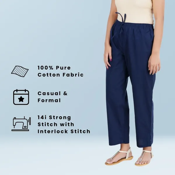 Midnight_Blue_Parallel_Pants_-_Modern_Cotton_Trousers_-_Smart_Ankle_Length_-_Work_|_Office_|_Home_|_Regular_Fit_Wear
