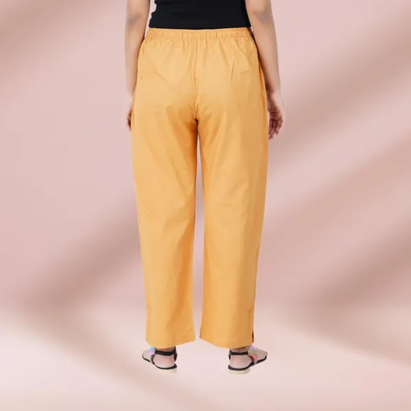 Mustard_Yellow_Parallel_Pants_-_Modern_Cotton_Trousers_-_Smart_Ankle_Length_-_Work_|_Office_|_Home_|_Regular_Fit_Wear
