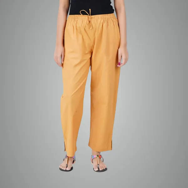 Mustard_Yellow_Parallel_Pants_-_Modern_Cotton_Trousers_-_Smart_Ankle_Length_-_Work_|_Office_|_Home_|_Regular_Fit_Wear
