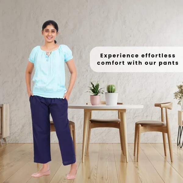 Navy_Blue_Parallel_Pants_-_Modern_Cotton_Trousers_-_Smart_Ankle_Length_-_Work_|_Office_|_Home_|_Regular_Fit_Wear