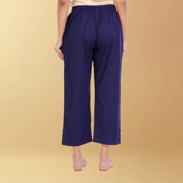 Navy_Blue_Parallel_Pants_-_Modern_Cotton_Trousers_-_Smart_Ankle_Length_-_Work_|_Office_|_Home_|_Regular_Fit_Wear