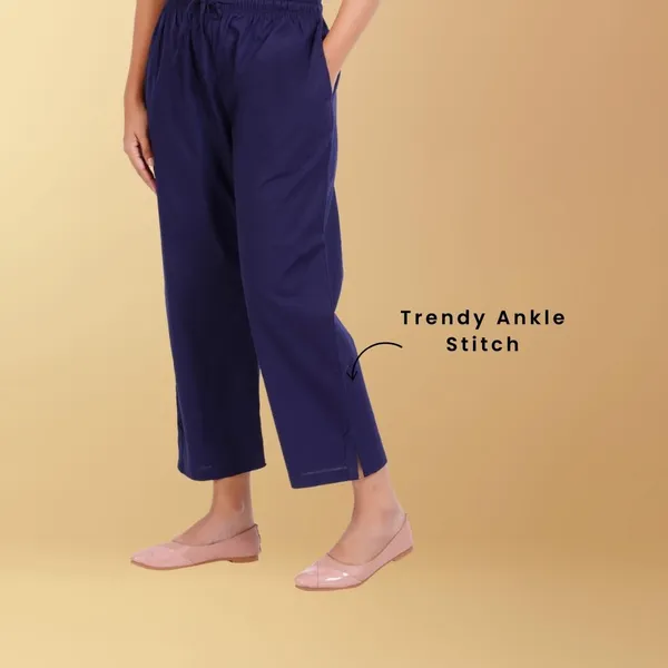 Navy_Blue_Parallel_Pants_-_Modern_Cotton_Trousers_-_Smart_Ankle_Length_-_Work_|_Office_|_Home_|_Regular_Fit_Wear