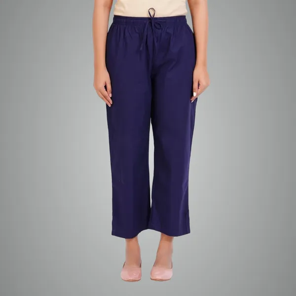 Navy_Blue_Parallel_Pants_-_Modern_Cotton_Trousers_-_Smart_Ankle_Length_-_Work_|_Office_|_Home_|_Regular_Fit_Wear