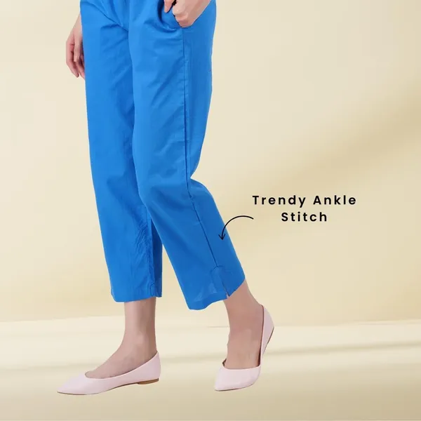 Plum_Blue_Parallel_Pants_-_Modern_Cotton_Trousers_-_Smart_Ankle_Length_-_Work_|_Office_|_Home_|_Regular_Fit_Wear