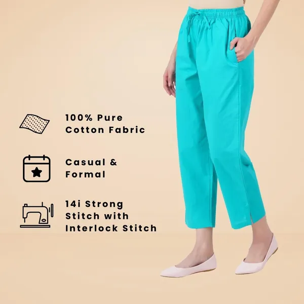 Rama_Green_Parallel_Pants_-_Modern_Cotton_Trousers_-_Smart_Ankle_Length_-_Work_|_Office_|_Home_|_Regular_Fit_Wear