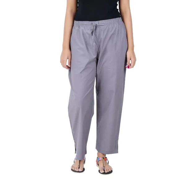 Steel_Grey_Parallel_Pants_-_Modern_Cotton_Trousers_-_Smart_Ankle_Length_-_Work_|_Office_|_Home_|_Regular_Fit_Wear