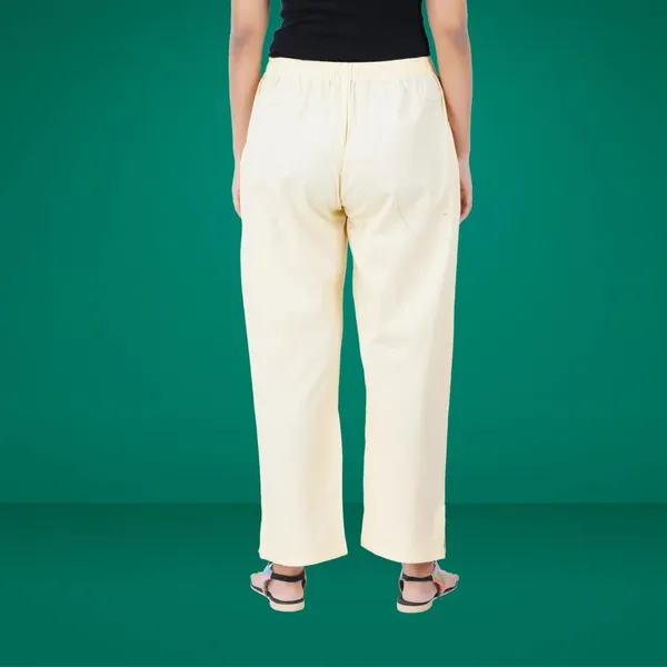 Cream_Parallel_Pants_-_Modern_Cotton_Trousers_-_Smart_Ankle_Length_-_Work_|_Office_|_Home_|_Regular_Fit_Wear
