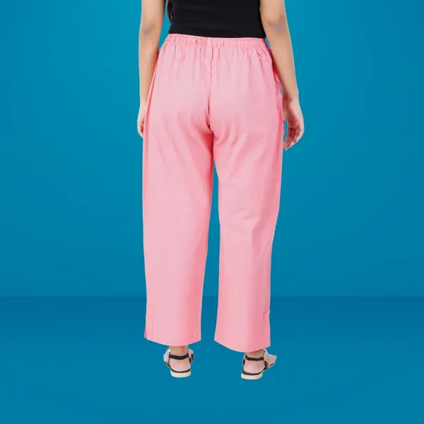 Shell_Pink_Parallel_Pants_-_Modern_Cotton_Trousers_-_Smart_Ankle_Length_-_Work_|_Office_|_Home_|_Regular_Fit_Wear