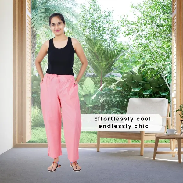 Shell_Pink_Parallel_Pants_-_Modern_Cotton_Trousers_-_Smart_Ankle_Length_-_Work_|_Office_|_Home_|_Regular_Fit_Wear