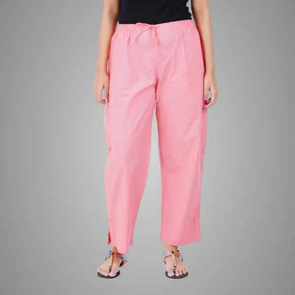 Shell_Pink_Parallel_Pants_-_Modern_Cotton_Trousers_-_Smart_Ankle_Length_-_Work_|_Office_|_Home_|_Regular_Fit_Wear