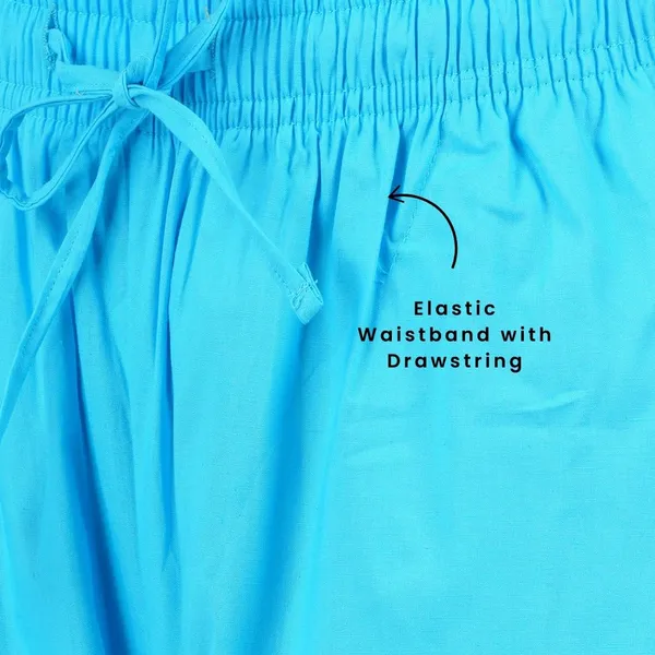 Turq_Blue_Parallel_Pants_-_Modern_Cotton_Trousers_-_Smart_Ankle_Length_-_Work_|_Office_|_Home_|_Regular_Fit_Wear