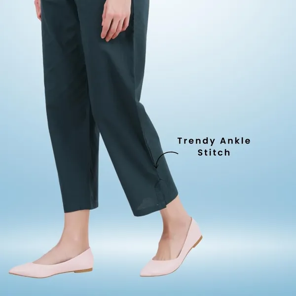Trekking_Green_Parallel_Pants_-_Modern_Cotton_Trousers_-_Smart_Ankle_Length_-_Work_|_Office_|_Home_|_Regular_Fit_Wear