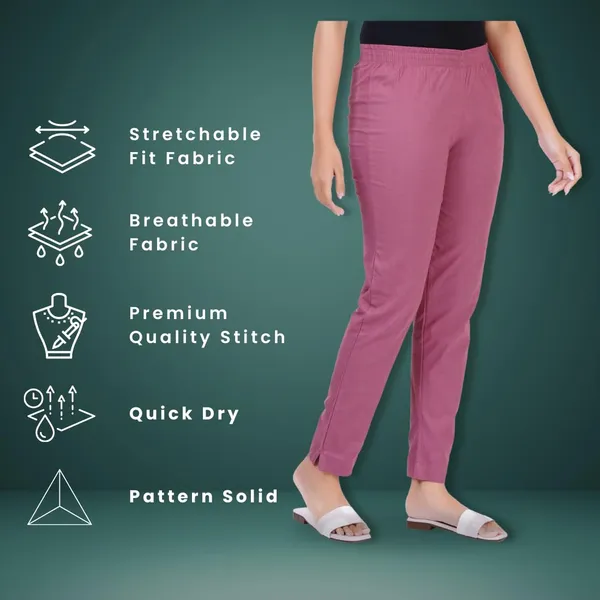 Onion_Natural_Cotton_Blend_-_Lycra_-_30%_Stretch_Kurti_Pants_For_Women_-_Ankle,_Soft,_Elasticated_Waist,_Zip_Pocket_-_Office,_Work,_Home_Legging_Fit_Regular_Trouser