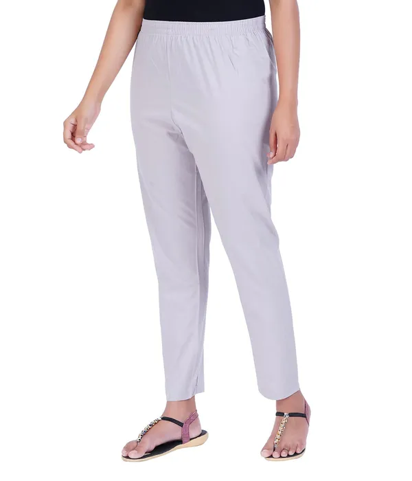 Alloy_Grey_Women_100%_Cotton_Regular_Everyday_Pant_-Solid_Modern_Casual_Wear