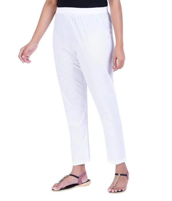 Blanco_White_Women_100%_Cotton_Regular_Everyday_Pant_-Solid_Modern_Casual_Wear