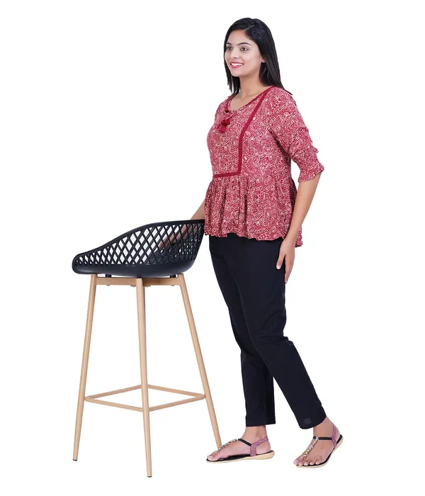 Black_Women_100%_Cotton_Regular_Everyday_Pant_-Solid_Modern_Casual_Wear