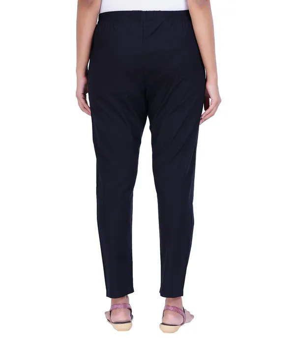 Black_Women_100%_Cotton_Regular_Everyday_Pant_-Solid_Modern_Casual_Wear