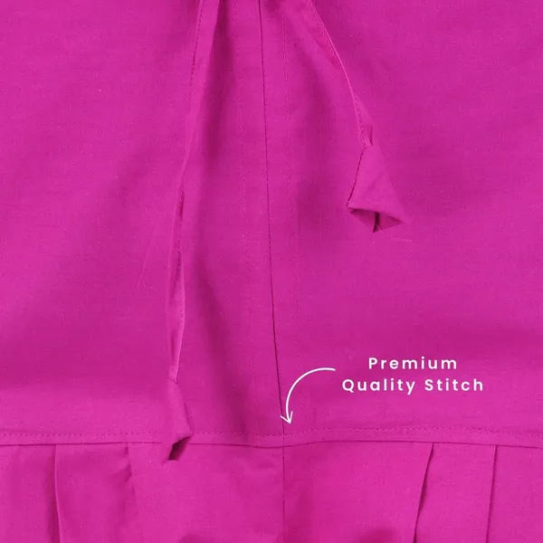 Fushia_Pink_Salwar_Pant_-_Modern_Style_Pure_Cotton_For_Women_-_Ethnic_Semi_Patiala_Trouser_-_Office,Home_-_All_Day_Comfort_Wear_With_Drawstring