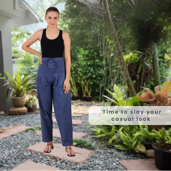 Indigo_Blue_Salwar_Pant_-_Modern_Style_Pure_Cotton_For_Women_-