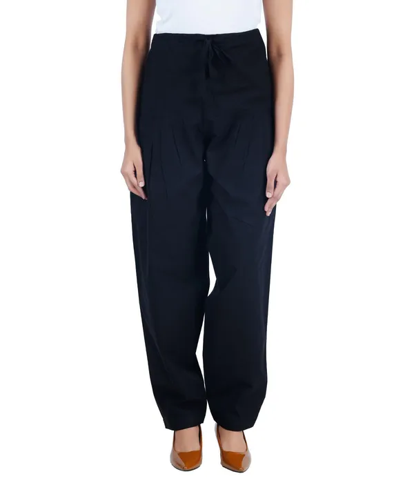 Black_Salwar_Pant_-_Modern_Style_Pure_Cotton_For_Women