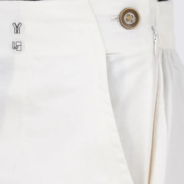 Off_White_Ultra_Soft_Stretchable_Lycra_Cotton_Trousers_Pant_For_Women,_Half-Elasticated_Waist,_Side_Zipper_&_Pocket,_Straight_Fit_Formal_Wear_For_Regular_Office,_Work,_College_&_Daily_Casual_Use