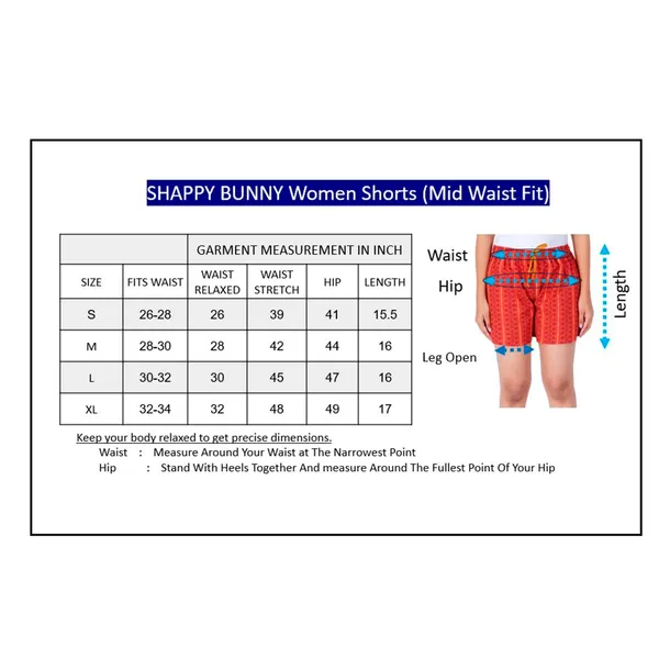Alloy_Grey_100%_Pure_Cotton_Shorts_For_Women-_Soft,_Light,_Breathable_Lounge/Outing/Summer/Vacation,_Regular_Fit_Solid_Multicolor_-_Casual_And_Comfort_Bottom_Wear