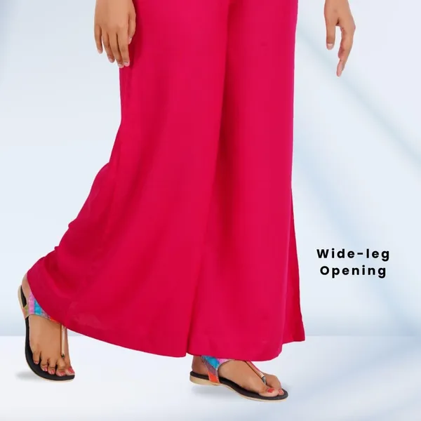 Bright_Pink_Stylish_Fine_Rayon_Palazzo_Pants_-_Flowy,_Just_Right_Shine_For_Women_-_Office_Use_|_Party_&_Outdoor_Wear_-_Regular_Fit,_Full_Length,_Side_Pocket