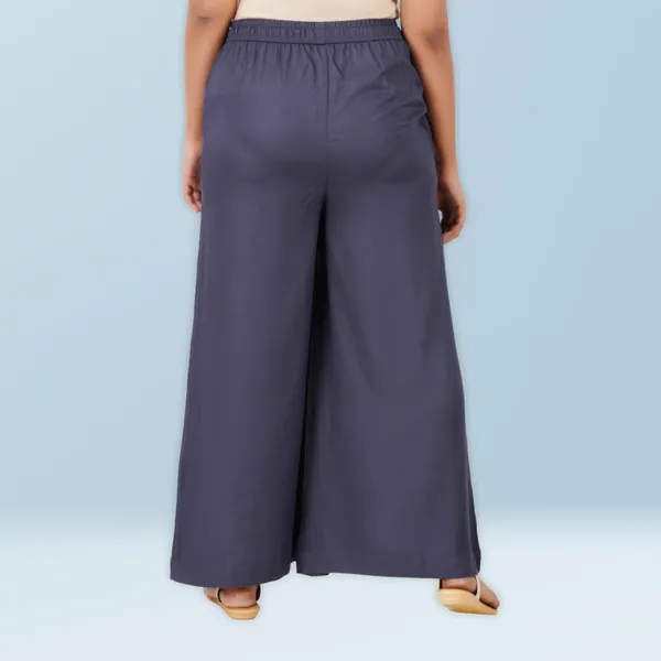 Charcoal_Grey_Stylish_Fine_Rayon_Palazzo_Pants_-_Flowy,_Just_Right_Shine_For_Women_-_Office_Use_|_Party_&_Outdoor_Wear_-_Regular_Fit,_Full_Length,_Side_Pocket