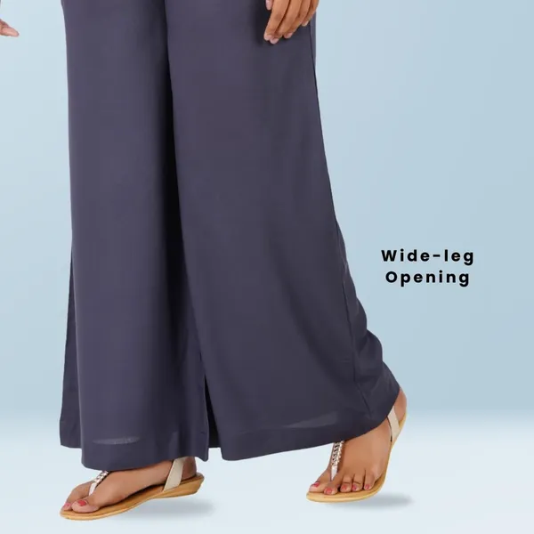 Charcoal_Grey_Stylish_Fine_Rayon_Palazzo_Pants_-_Flowy,_Just_Right_Shine_For_Women_-_Office_Use_|_Party_&_Outdoor_Wear_-_Regular_Fit,_Full_Length,_Side_Pocket