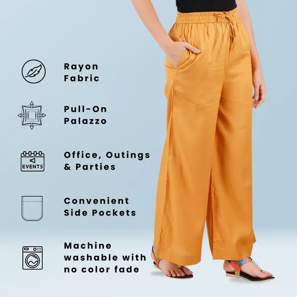 Honey_Stylish_Fine_Rayon_Palazzo_Pants_-_Flowy,_Just_Right_Shine_For_Women_-_Office_Use_|_Party_&_Outdoor_Wear_-_Regular_Fit,_Full_Length,_Side_Pocket
