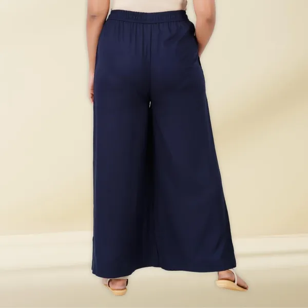 Midnight_Blue_Stylish_Fine_Rayon_Palazzo_Pants_-_Flowy,_Just_Right_Shine_For_Women_-_Office_Use_|_Party_&_Outdoor_Wear_-_Regular_Fit,_Full_Length,_Side_Pocket