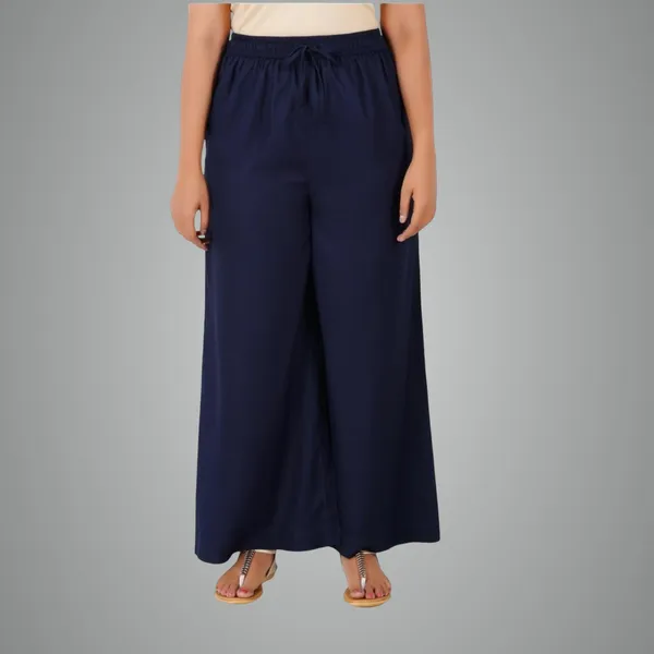 Midnight_Blue_Stylish_Fine_Rayon_Palazzo_Pants_-_Flowy,_Just_Right_Shine_For_Women_-_Office_Use_|_Party_&_Outdoor_Wear_-_Regular_Fit,_Full_Length,_Side_Pocket