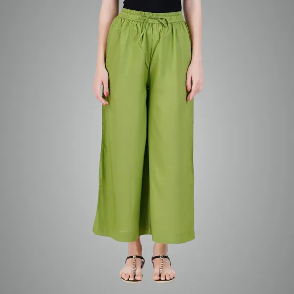 Meadow_Green_Stylish_Fine_Rayon_Palazzo_Pants_-_Flowy,_Just_Right_Shine_For_Women_-_Office_Use_|_Party_&_Outdoor_Wear_-_Regular_Fit,_Full_Length,_Side_Pocket