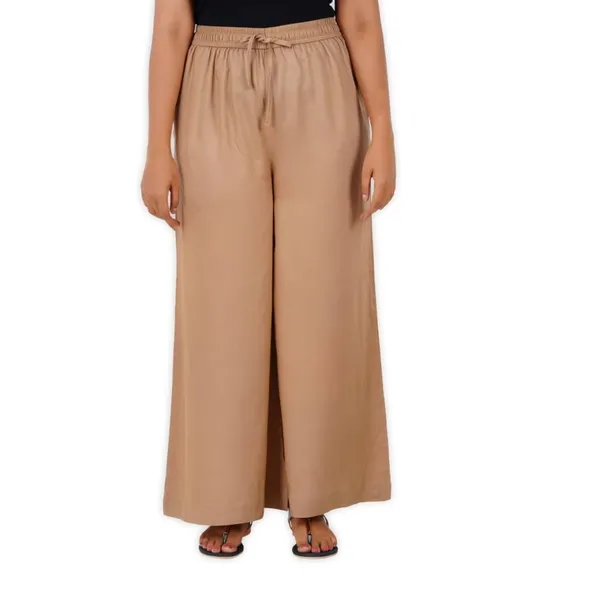 Mustard_Yellow_Stylish_Fine_Rayon_Palazzo_Pants_-_Flowy,_Just_Right_Shine_For_Women_-_Office_Use_|_Party_&_Outdoor_Wear_-_Regular_Fit,_Full_Length,_Side_Pocket