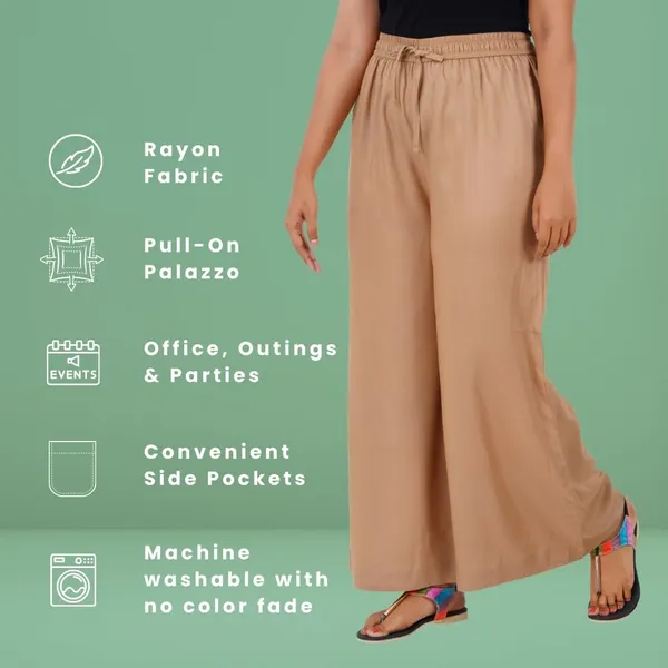 Mustard_Yellow_Stylish_Fine_Rayon_Palazzo_Pants_-_Flowy,_Just_Right_Shine_For_Women_-_Office_Use_|_Party_&_Outdoor_Wear_-_Regular_Fit,_Full_Length,_Side_Pocket