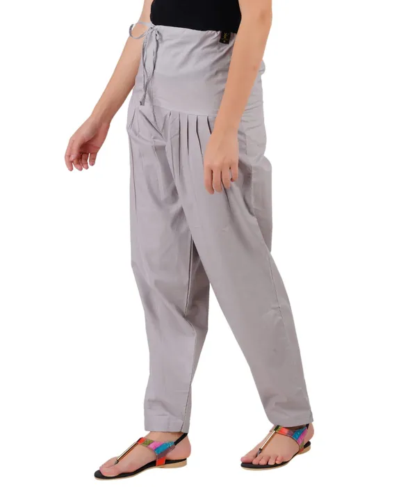 Alloy_Grey_Salwar_Pant_Dupatta_Colour_Combo_-_Ethnic_Style_-_Comfort_Fit_With_Drawstring_For_Office_And_All_Day_Wear