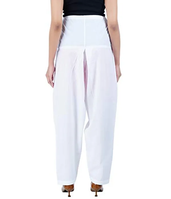 Blanco_White_Salwar_Pant_Dupatta_Colour_Combo_-_Ethnic_Style_-_Comfort_Fit_With_Drawstring_For_Office_And_All_Day_Wear