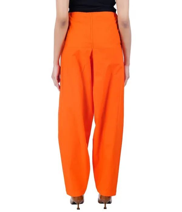 Coral_Orange_Salwar_Pant_Dupatta_Colour_Combo_-_Ethnic_Style_-_Comfort_Fit_With_Drawstring_For_Office_And_All_Day_Wear