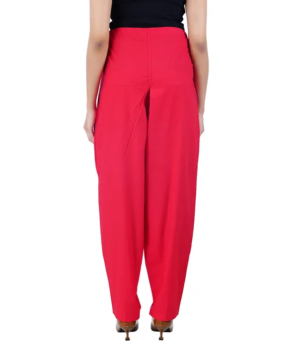 Chilly_Red_Salwar_Pant_Dupatta_Colour_Combo_-_Ethnic_Style_-_Comfort_Fit_With_Drawstring_For_Office_And_All_Day_Wear