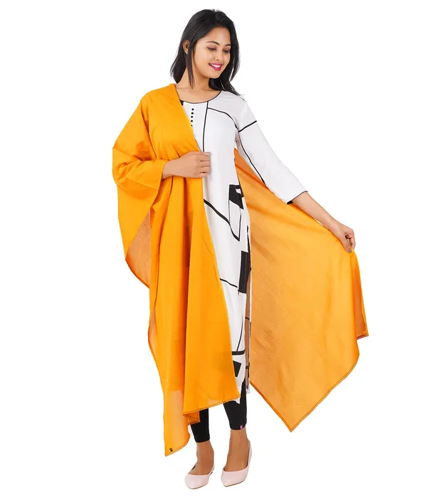 Fire_Yellow_Salwar_Pant_Dupatta_Colour_Combo_-_Ethnic_Style_-_Comfort_Fit_With_Drawstring_For_Office_And_All_Day_Wear