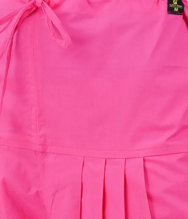 Hot_Pink_Women'S_Cotton_Salwar_Bottom_Pant_With_Matching_Shawl