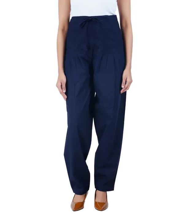 Midnight_Blue_Salwar_Pant_Dupatta_Colour_Combo_-_Ethnic_Style_-_Comfort_Fit_With_Drawstring_For_Office_And_All_Day_Wear