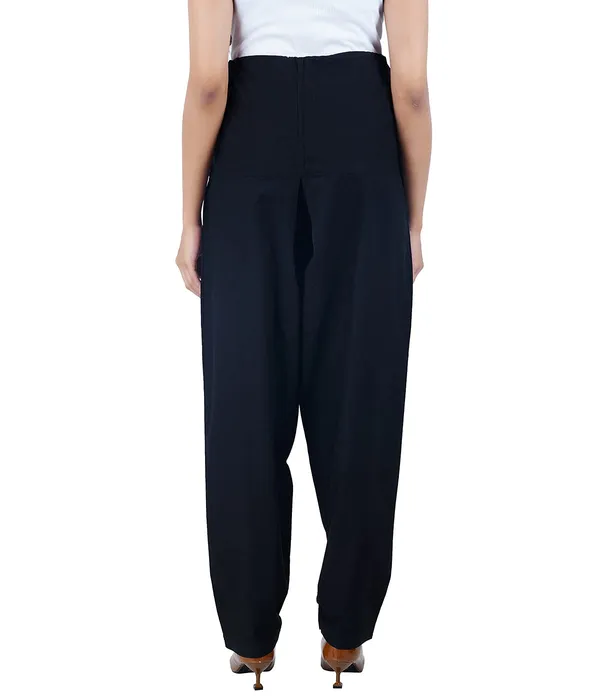 Black_Salwar_Pant_Dupatta_Colour_Combo_-_Ethnic_Style_-_Comfort_Fit_With_Drawstring_For_Office_And_All_Day_Wear