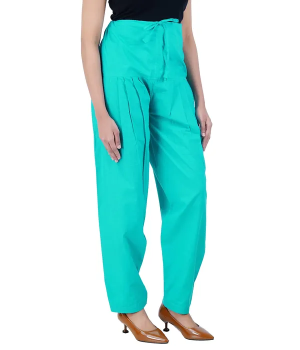 Rama_Green_Salwar_Pant_Dupatta_Colour_Combo_-_Ethnic_Style_-_Comfort_Fit_With_Drawstring_For_Office_And_All_Day_Wear