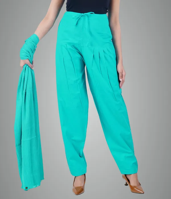 Rama_Green_Salwar_Pant_Dupatta_Colour_Combo_-_Ethnic_Style_-_Comfort_Fit_With_Drawstring_For_Office_And_All_Day_Wear