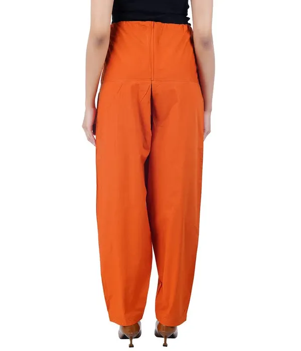 Burnt_Orange_Salwar_Pant_Dupatta_Colour_Combo_-_Ethnic_Style_-_Comfort_Fit_With_Drawstring_For_Office_And_All_Day_Wear