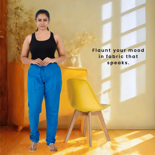 Gathering_Pant_&_Dupatta_Set-Estate_Blue