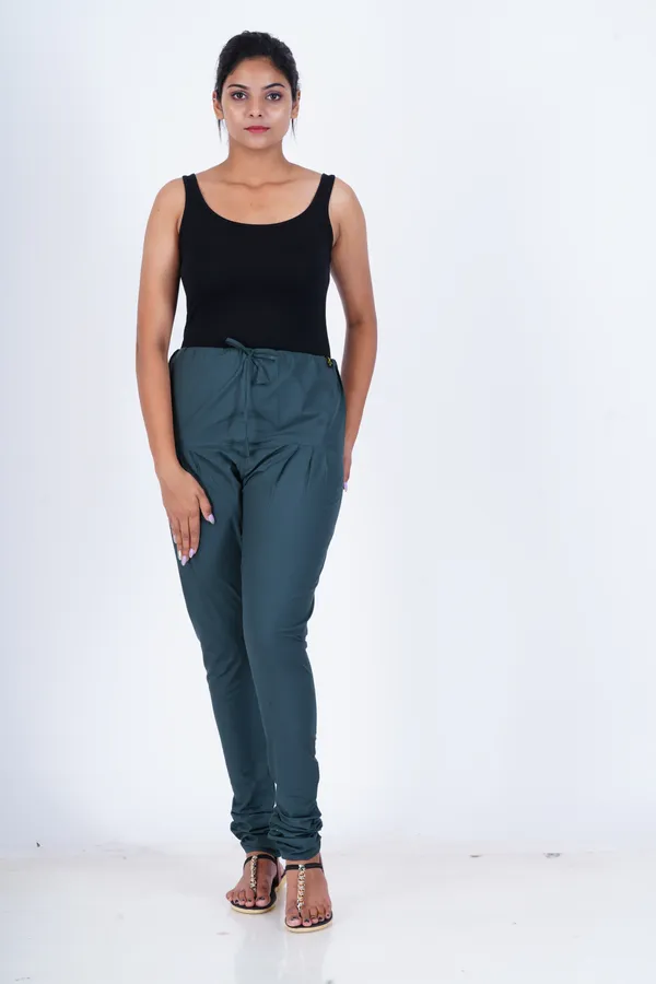 Cotton_Gathering_Pant-Trekking_Green