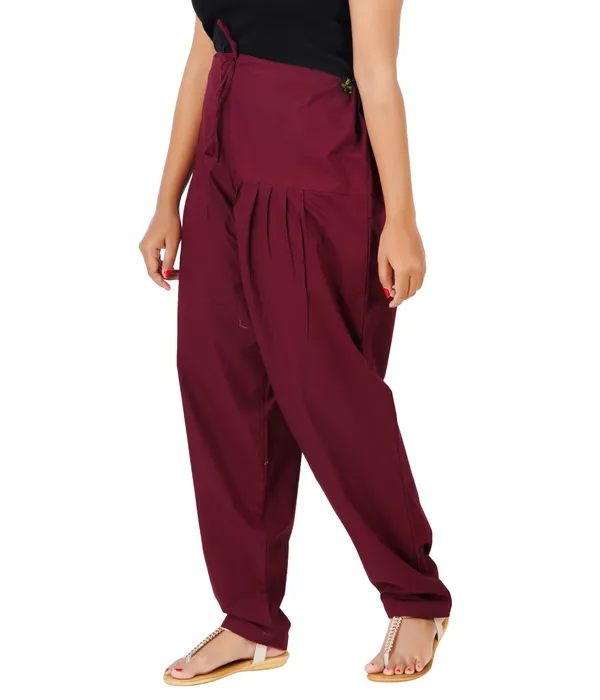 Salwar_Dupatta_Set-Rosewood_Meroon
