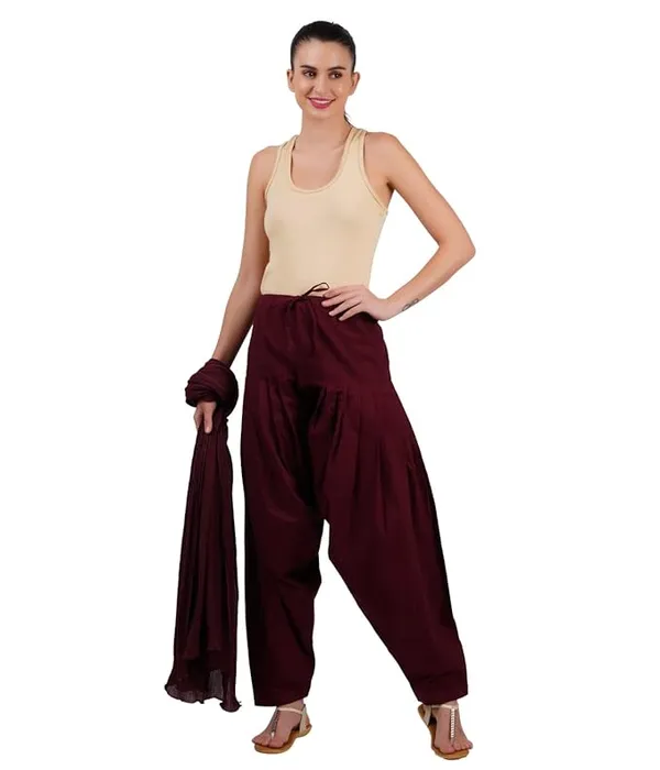 Salwar_Dupatta_Set-Rosewood_Meroon